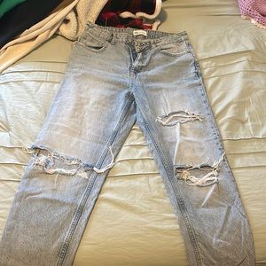 Zara mom jeans